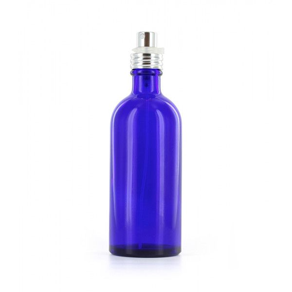 Flacon verre bleu avec vaporisateur 100ml | Neroliane Flacon verre bleu avec vaporisateur 100ml | Neroliane